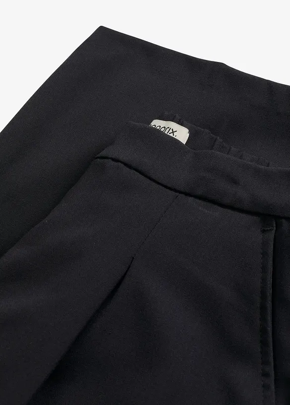 Pantaloni barrel in misto viscosa, bonprix