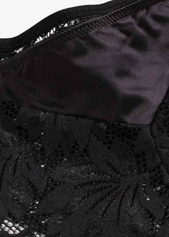 Culotte brasiliana in materiale lucido, bonprix