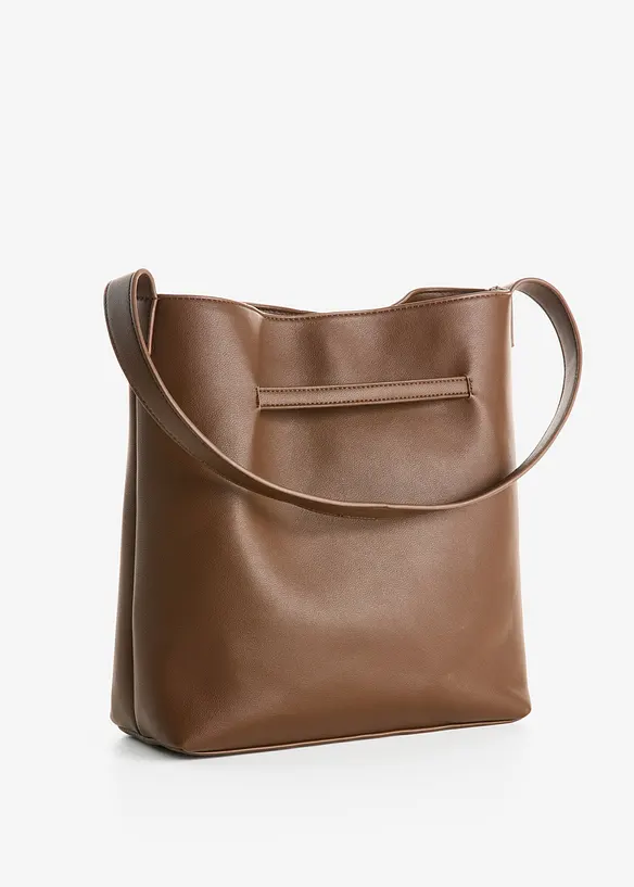 Borsa a mano XL con fibbia, bonprix