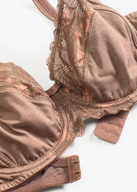 Reggiseno con ferretto e spalline imbottite, bonprix