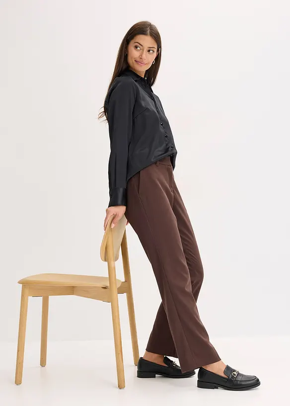 Pantaloni da completo con spacchi, bonprix