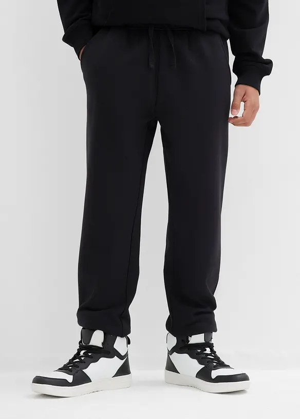 Pantaloni da jogging in misto cotone morbido (pacco da 2), bonprix