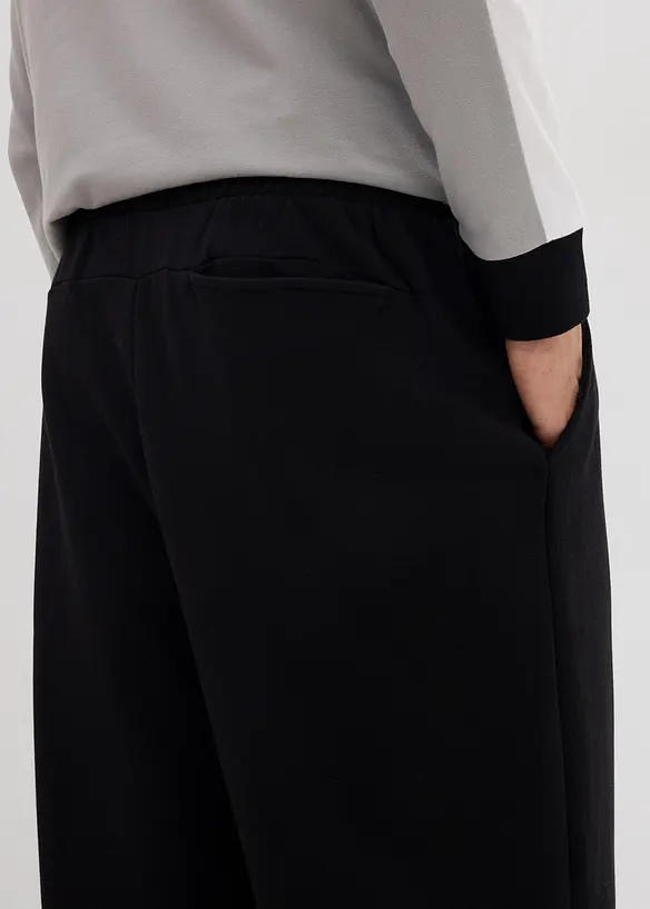 Pantaloni da jogging in puro cotone, loose fit, bonprix