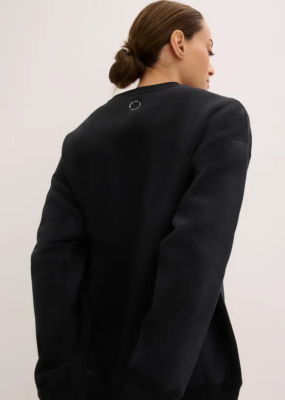 Felpa sportiva termica oversize, ad asciugatura rapida, bonprix