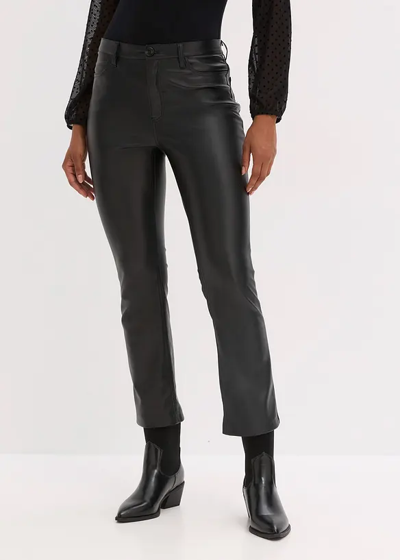 Pantaloni in similpelle, bonprix