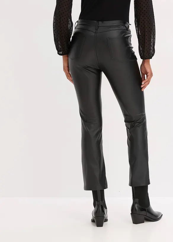 Pantaloni in similpelle, bonprix