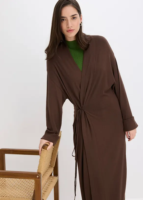 Cappotto di maglia in soffice misto viscosa, bonprix