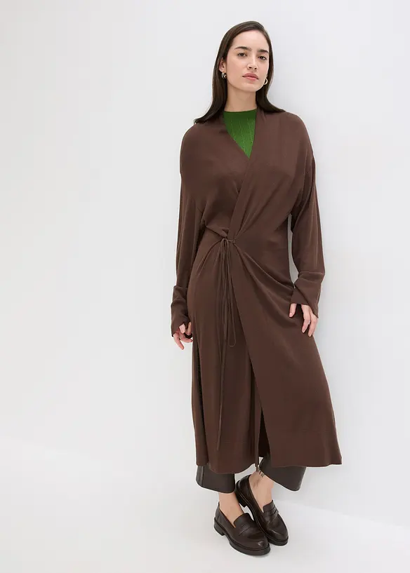 Cappotto di maglia in soffice misto viscosa, bonprix