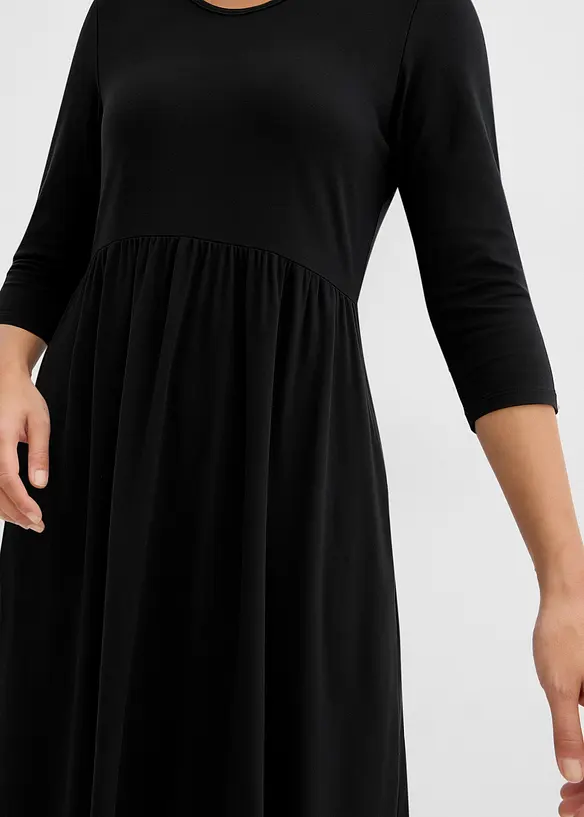 Abito midi in jersey di cotone, bonprix