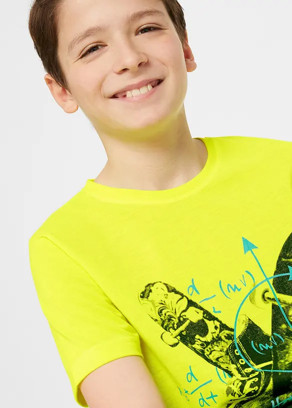 T-shirt con stampa stile skater, bonprix