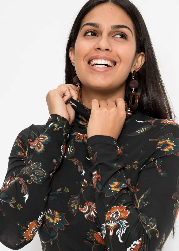 Maglia a collo alto, bonprix