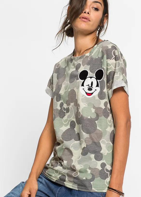 T-shirt con Mickey Mouse ricamato, Disney