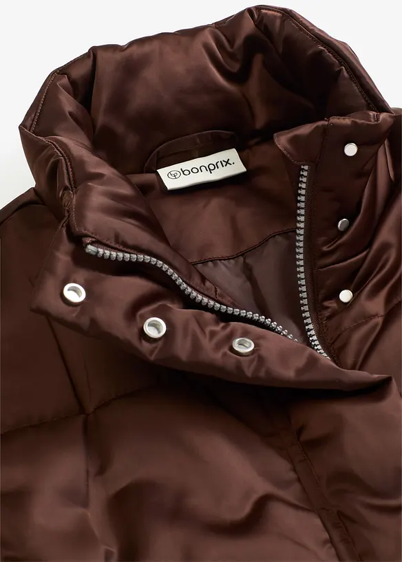 Gilet trapuntato leggermente lucido, bonprix