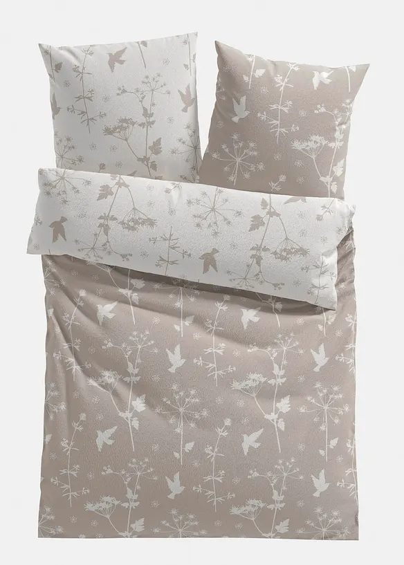 Biancheria da letto double-face a fiori, bonprix