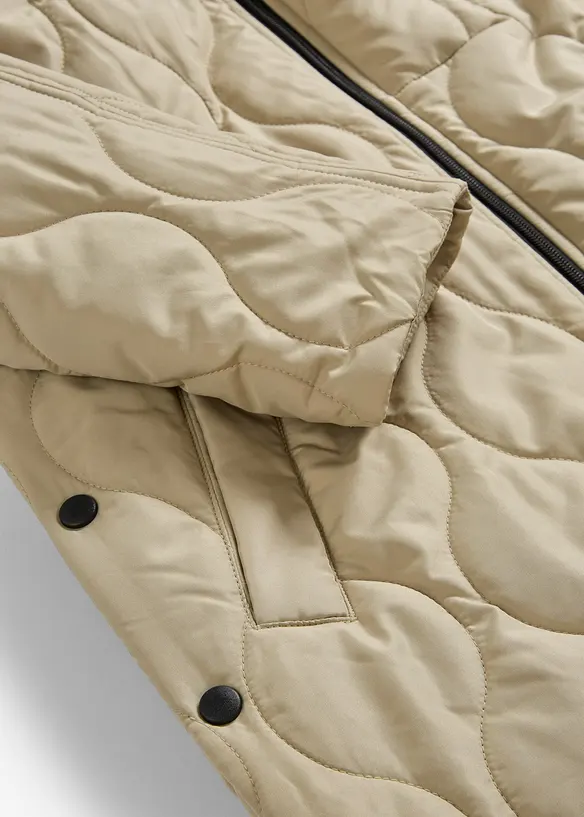 Cappotto prémaman imbottito 3 in 1 di media pesantezza con inserto babywearing, bonprix