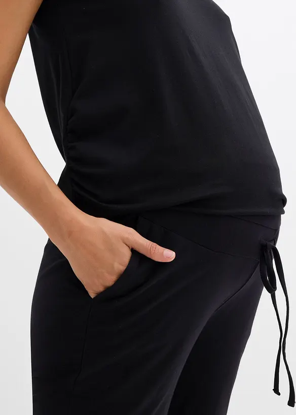 Pantaloni prémaman comodi in cotone biologico, bonprix