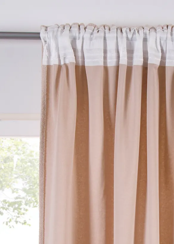 Tenda con trama bouclé, bonprix