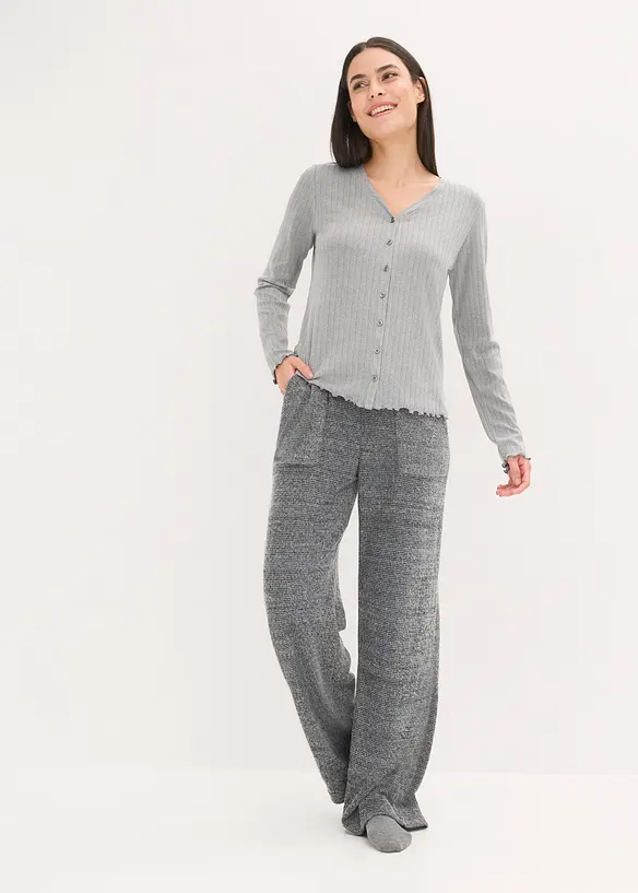 Pantaloni da casa in calda e soffice ciniglia, bonprix