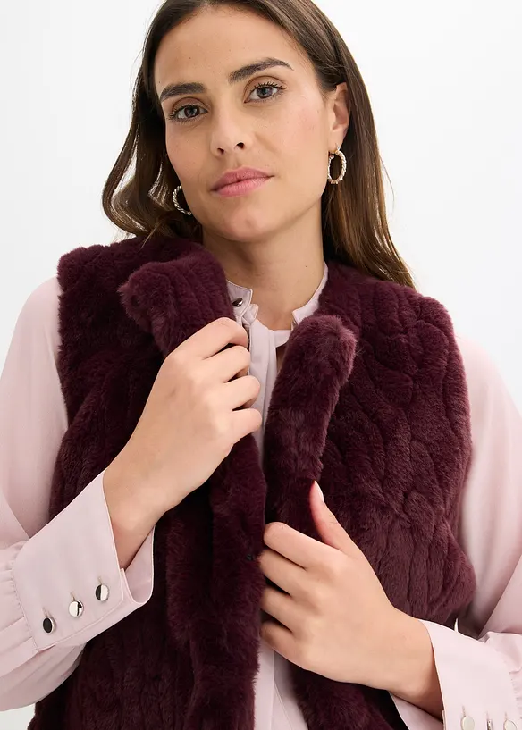 Gilet in pelliccia sintetica, bonprix