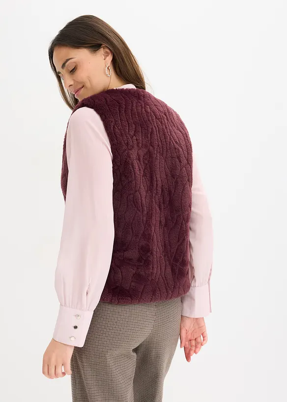 Gilet in pelliccia sintetica, bonprix