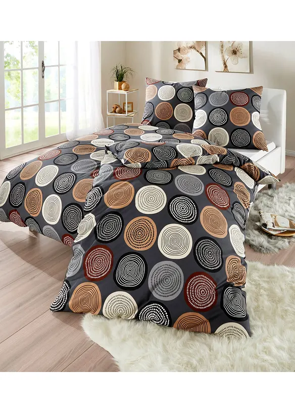 Biancheria da letto con cerchi, bonprix