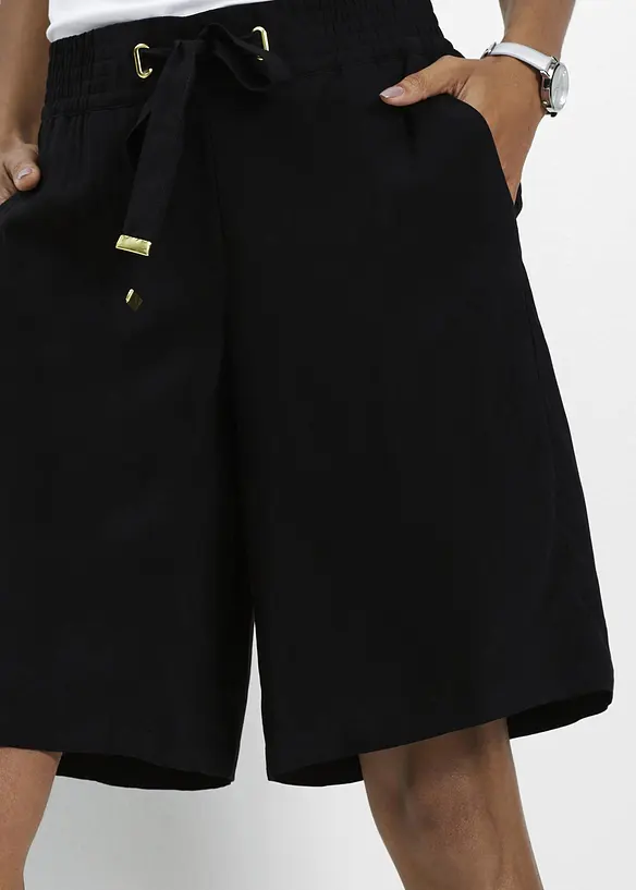 Bermuda in viscosa, bonprix