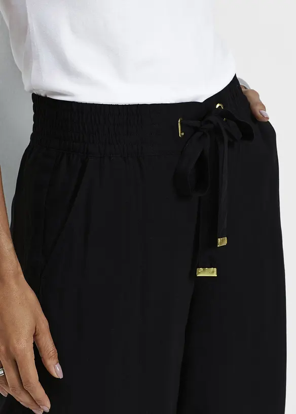 Bermuda in viscosa, bonprix