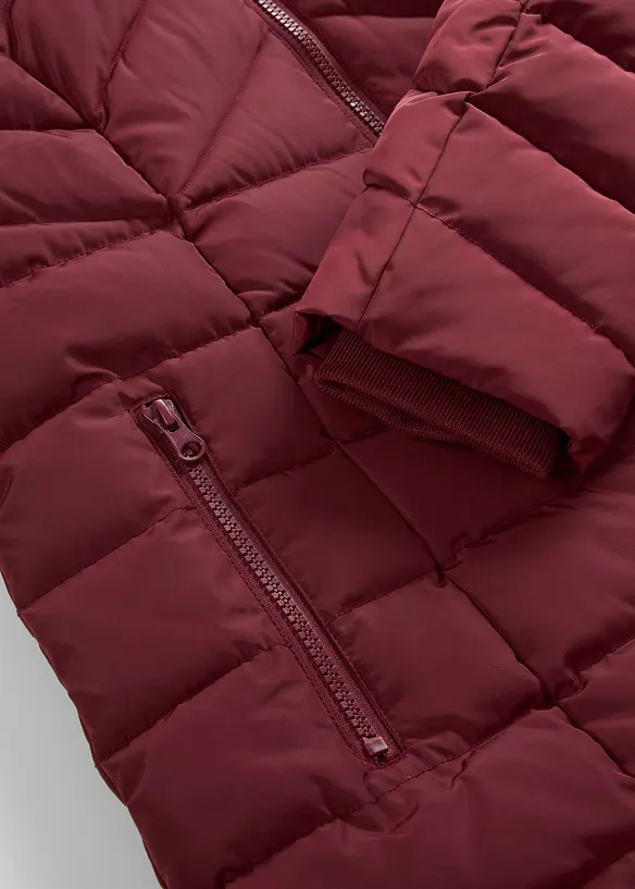 Giacca trapuntata leggera con cappuccio rimovibile, bonprix