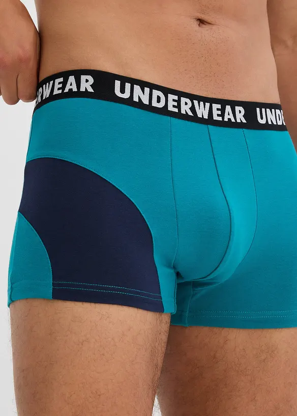 Boxer aderenti con cotone (pacco da 3), bonprix