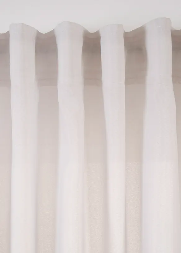 Tenda semitrasparente in poliestere riciclato (pacco da 2), bonprix