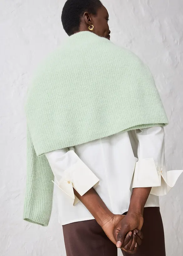 Blusa con seta, bonprix