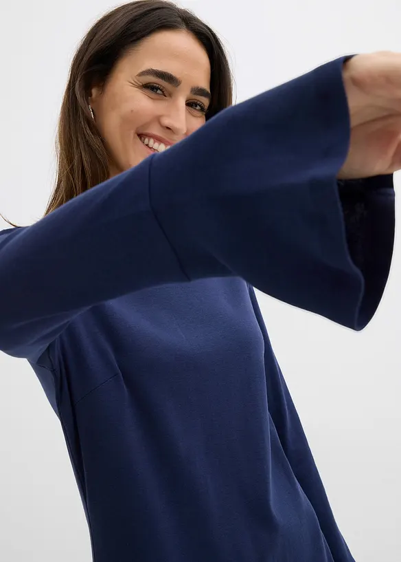 Abito in maglina di puro cotone, bonprix