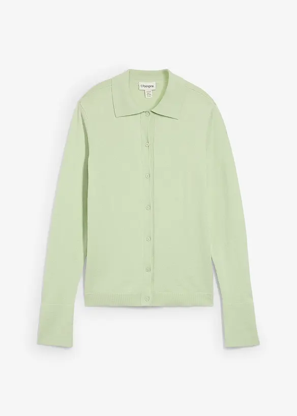 Maglione in filato fine di misto lana morbido, bonprix