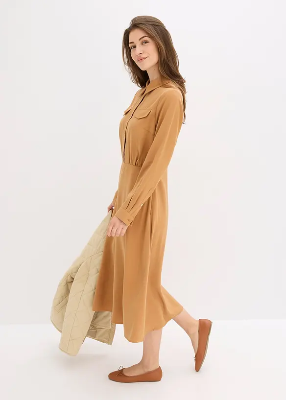 Abito con colletto da camicia, bonprix