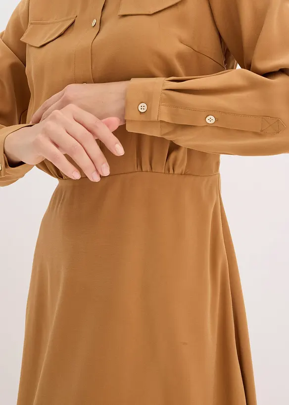 Abito con colletto da camicia, bonprix