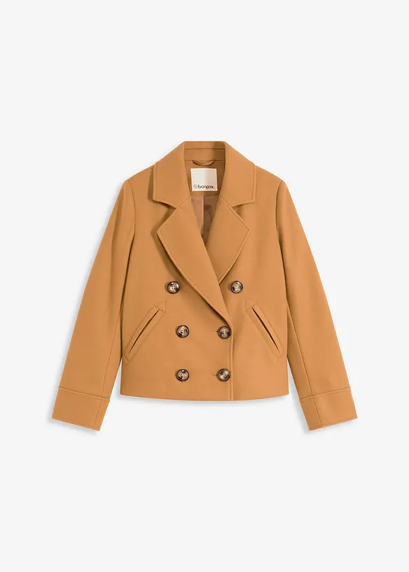 Giacca corta in simil lana, bonprix
