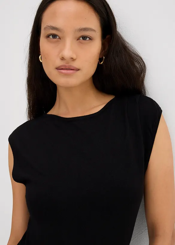 Abito in maglia a filato fine misto viscosa, bonprix