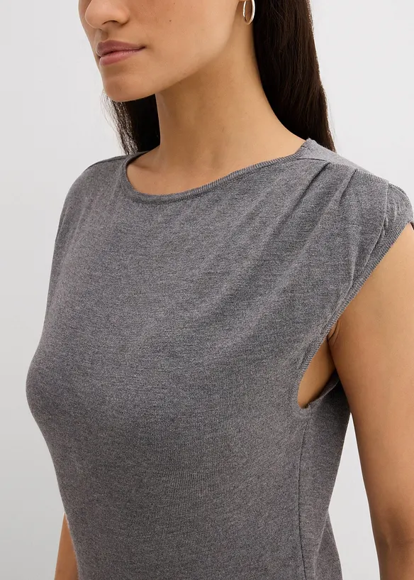 Abito in maglia a filato fine misto viscosa, bonprix