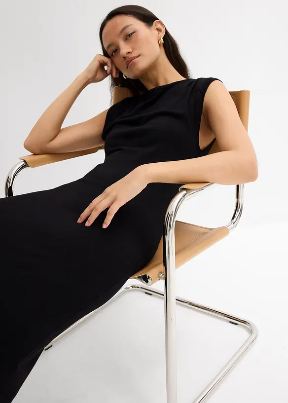 Abito in maglia a filato fine misto viscosa, bonprix