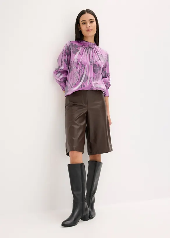 Tunica di satin con viscosa, bonprix