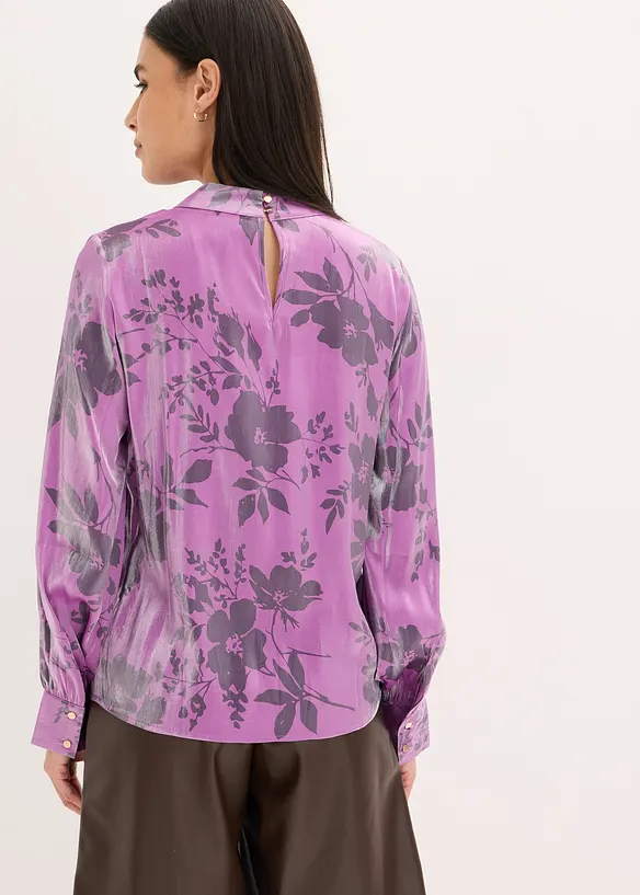 Tunica di satin con viscosa, bonprix