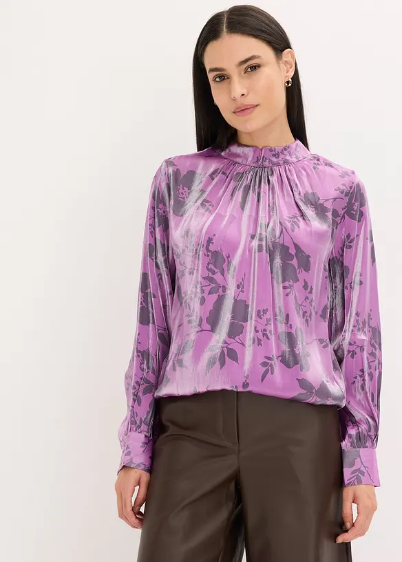 Tunica di satin con viscosa, bonprix