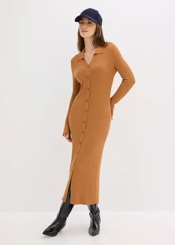 Abito in maglia di misto viscosa morbido, bonprix