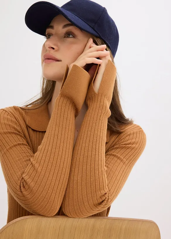 Abito in maglia di misto viscosa morbido, bonprix