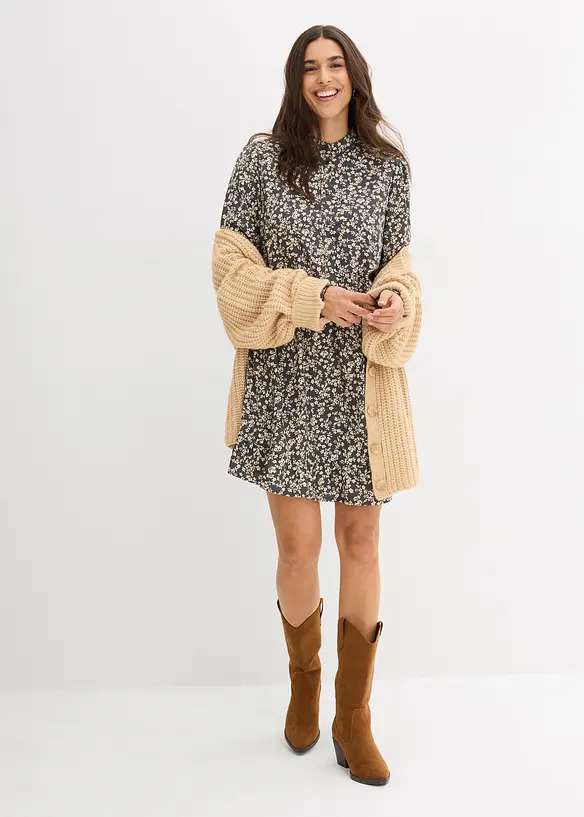 Miniabito in viscosa fluente, bonprix