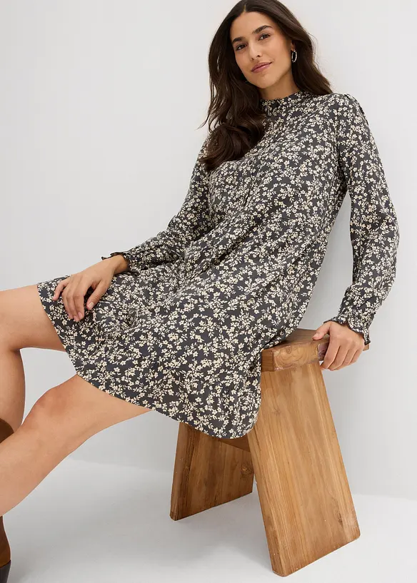 Miniabito in viscosa fluente, bonprix