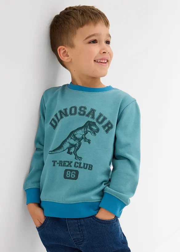 Felpa in morbido misto cotone, bonprix