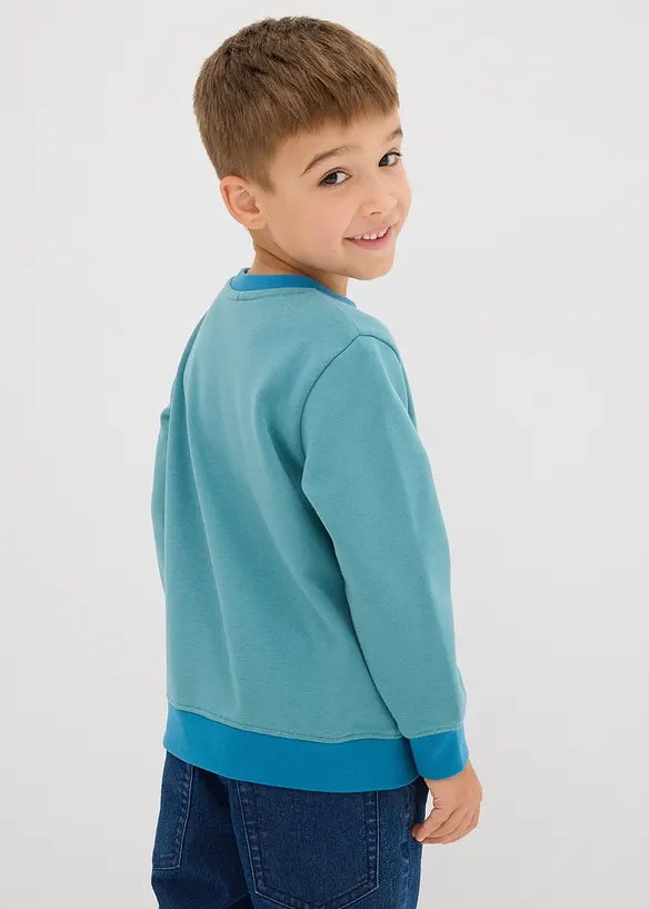 Felpa in morbido misto cotone, bonprix