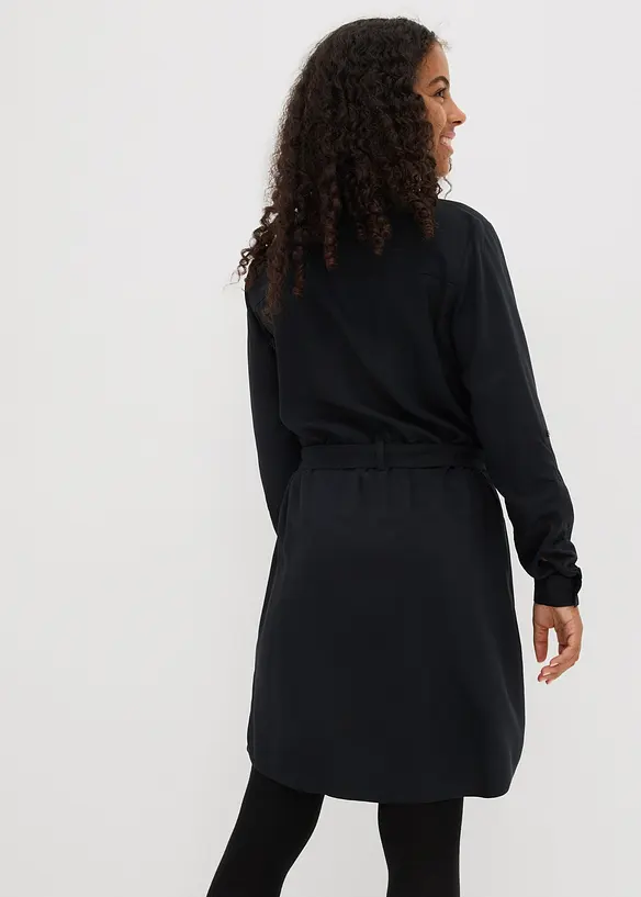 Abito chemisier in viscosa fluente, bonprix