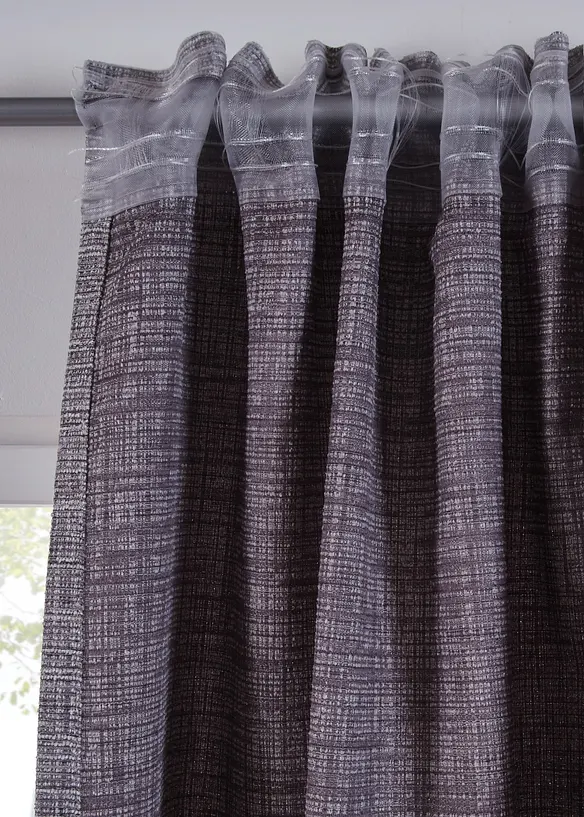 Tenda coprente con trama melange (pacco da 1), bonprix